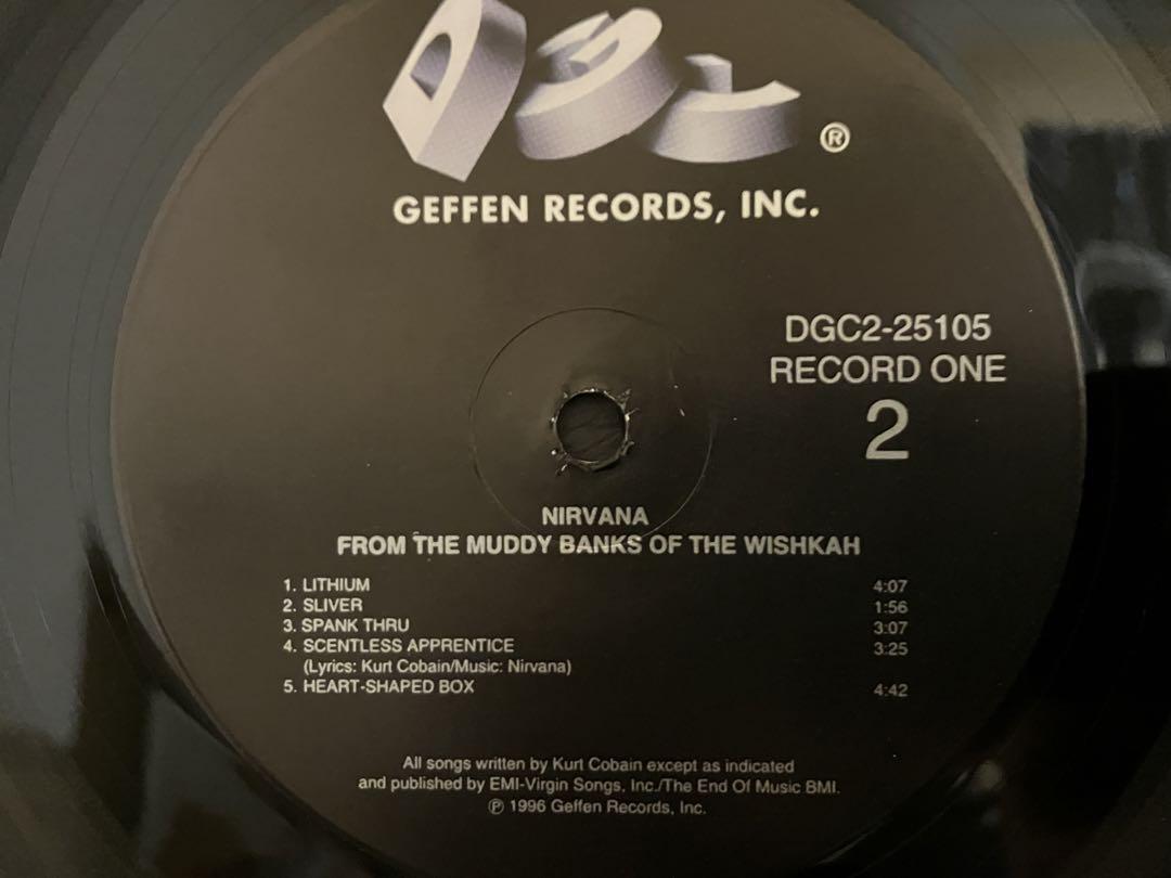 洋楽 NIRVANA/FromTheMuddyBanksOfTheWishkah LP