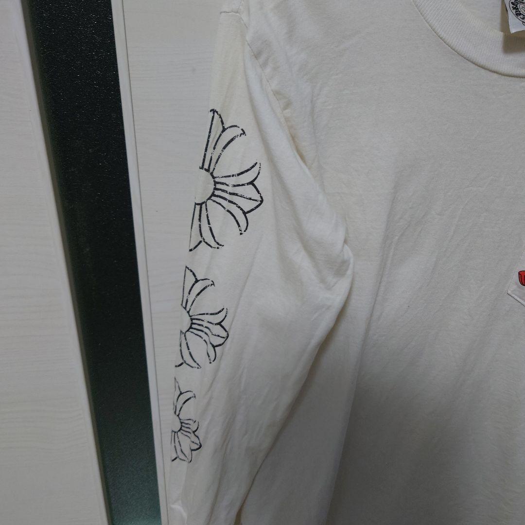旧タグ　クロムハーツCHROME HEARTS 長袖カットソー ホワイト