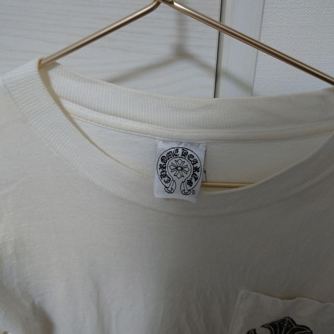 旧タグ　クロムハーツCHROME HEARTS 長袖カットソー ホワイト