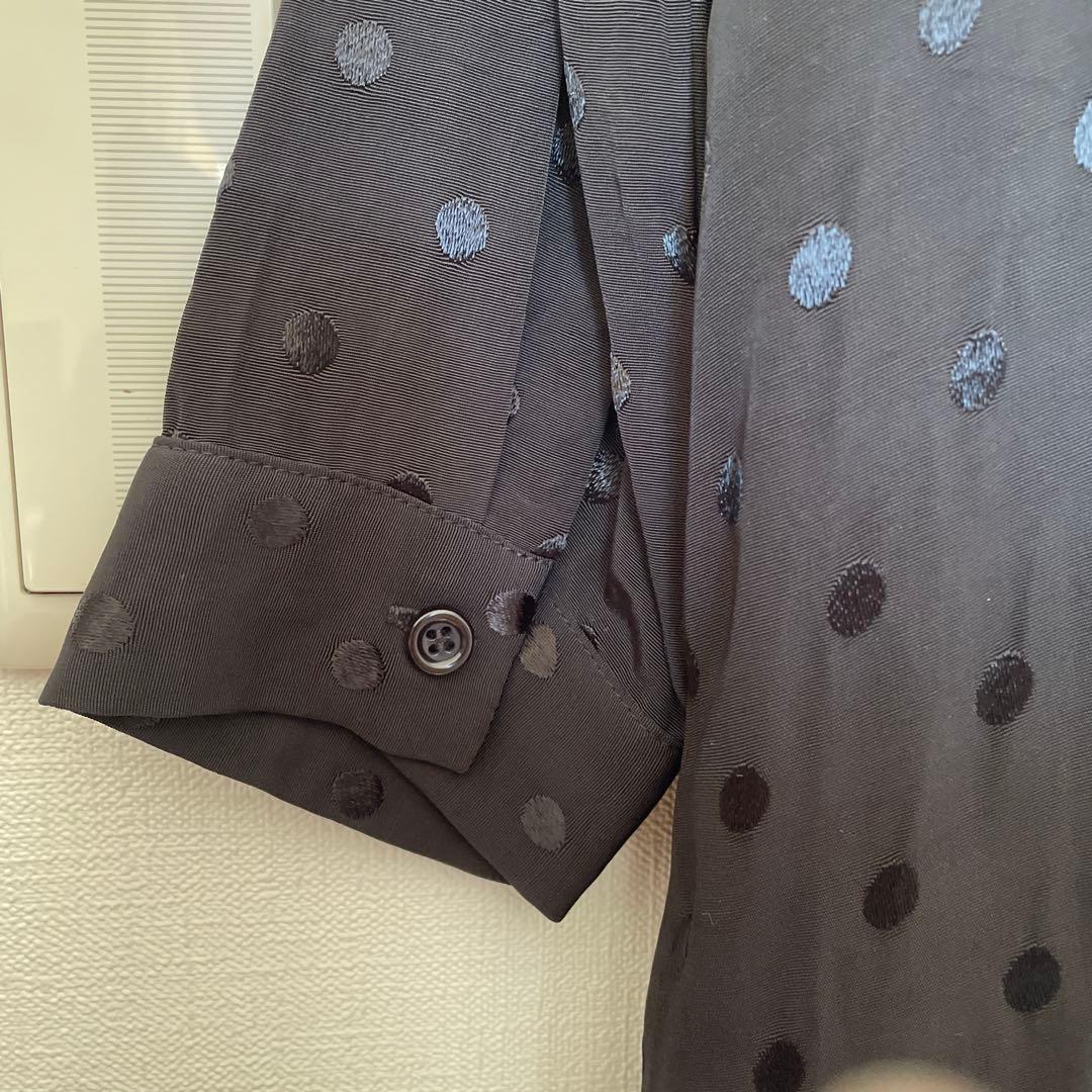 水玉柄ロングワンピース イア パピオネ 水玉柄ロングワンピース イア パピオネ