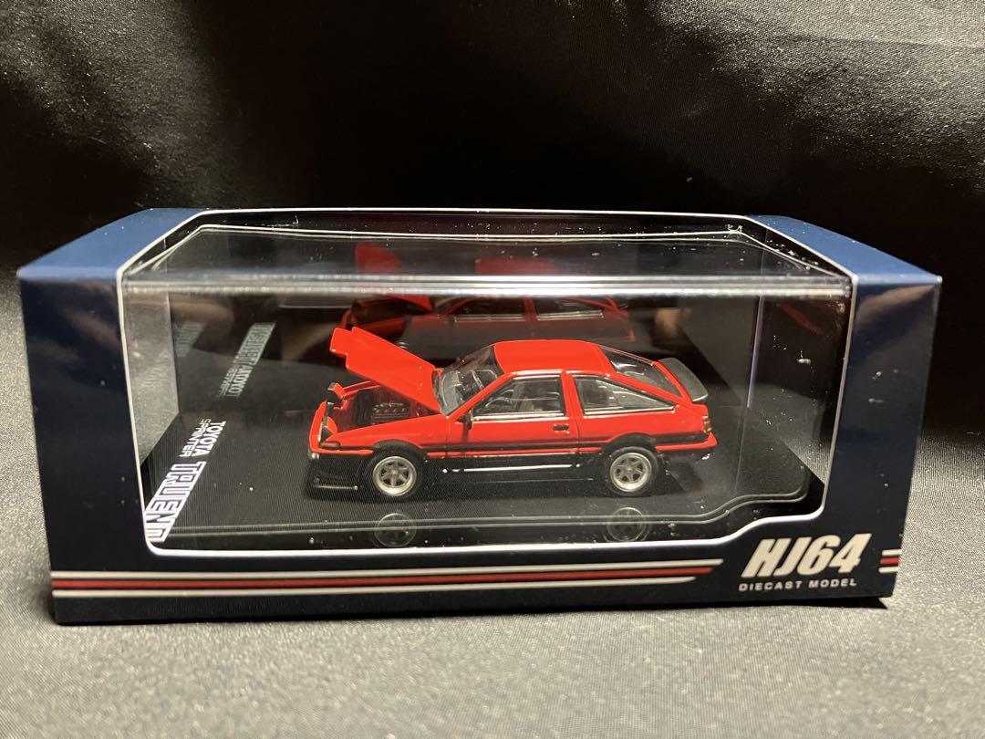 HJ64 ホビージャパン 1/64 スプリンター トレノ AE86 3種セット