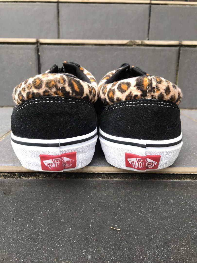 ★美品❗️バンズ オールドスクール ジャズ ミニパード ヒョウ柄 SK8