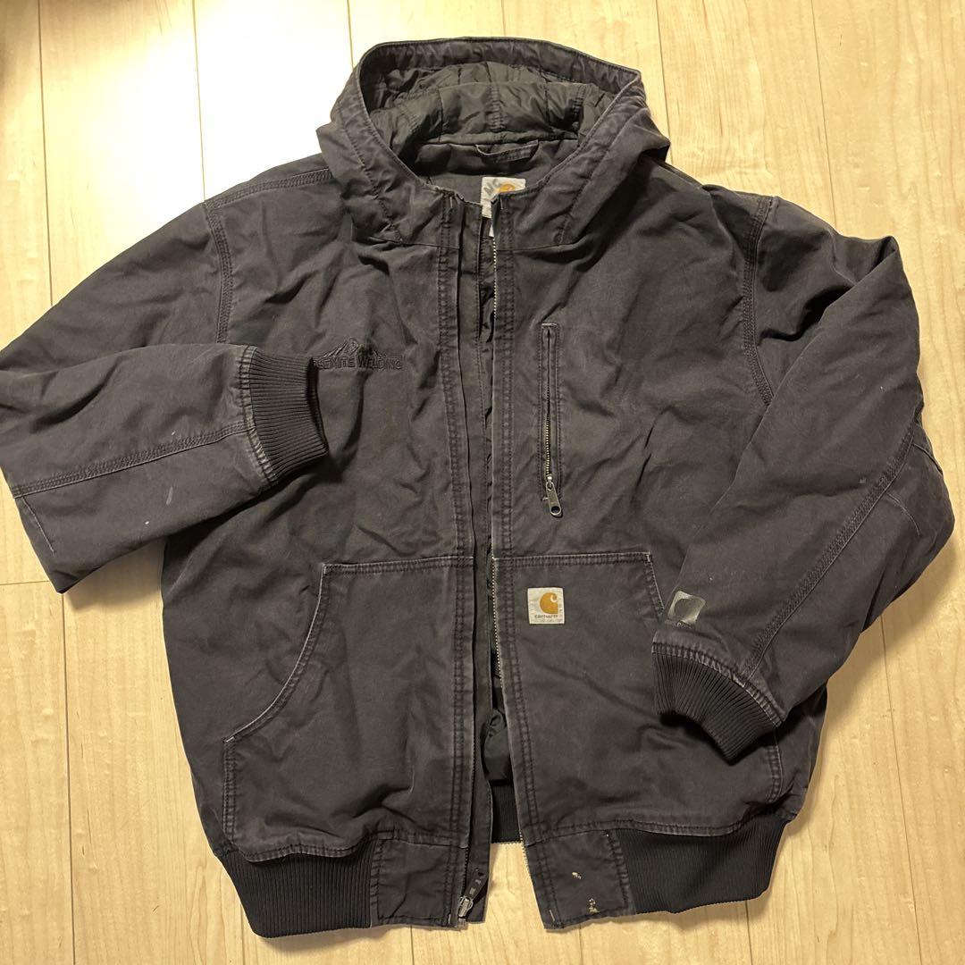 Carhartt アクティブジャケット ブラックLサイズ - メルカリ