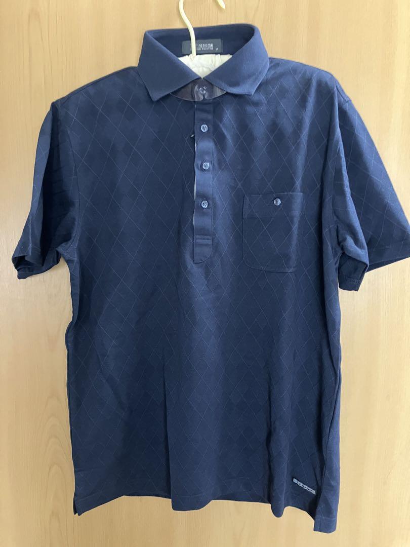新品☆U.P renoma 吸汗速乾　半袖ポロシャツ