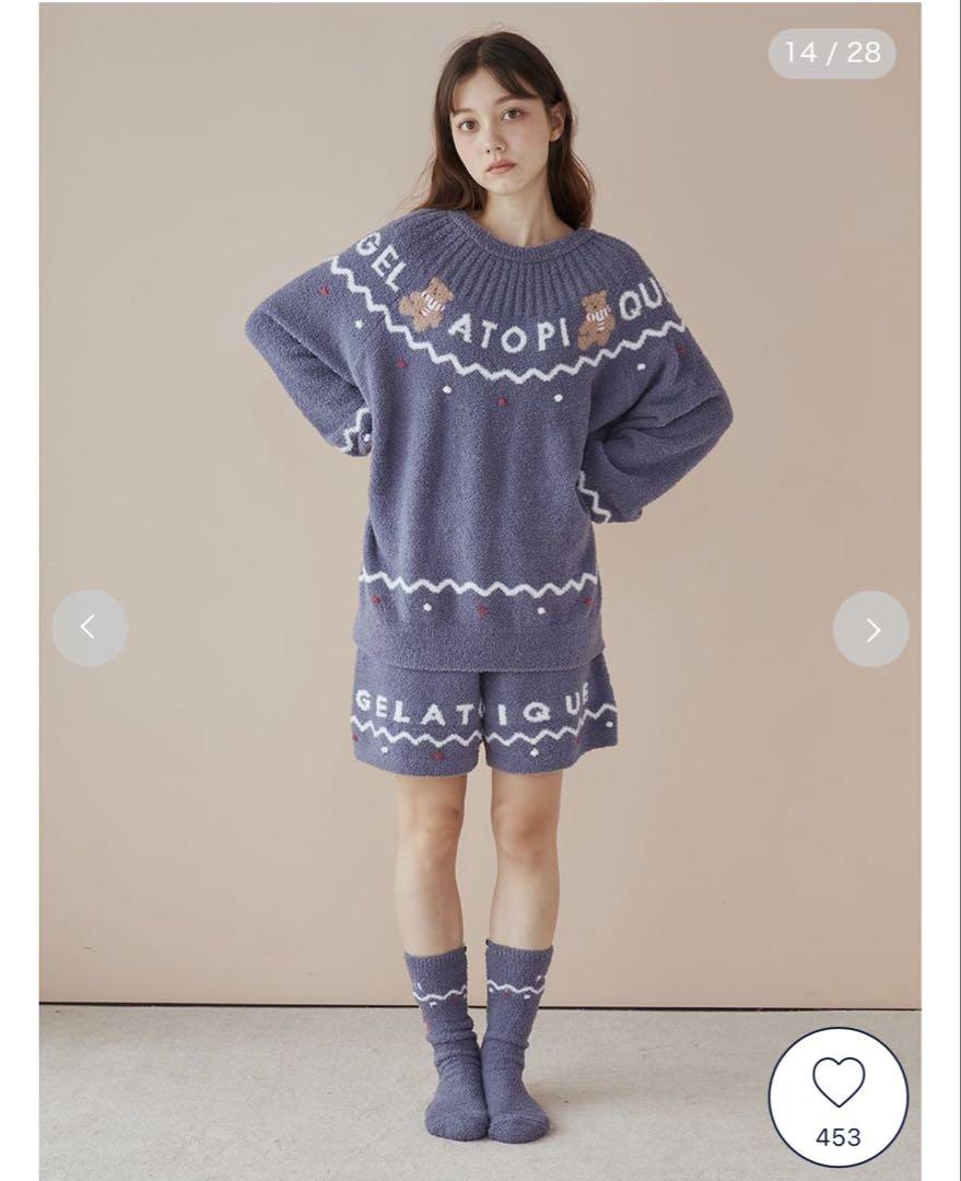 ノルディックプルオーバー ショートパンツ