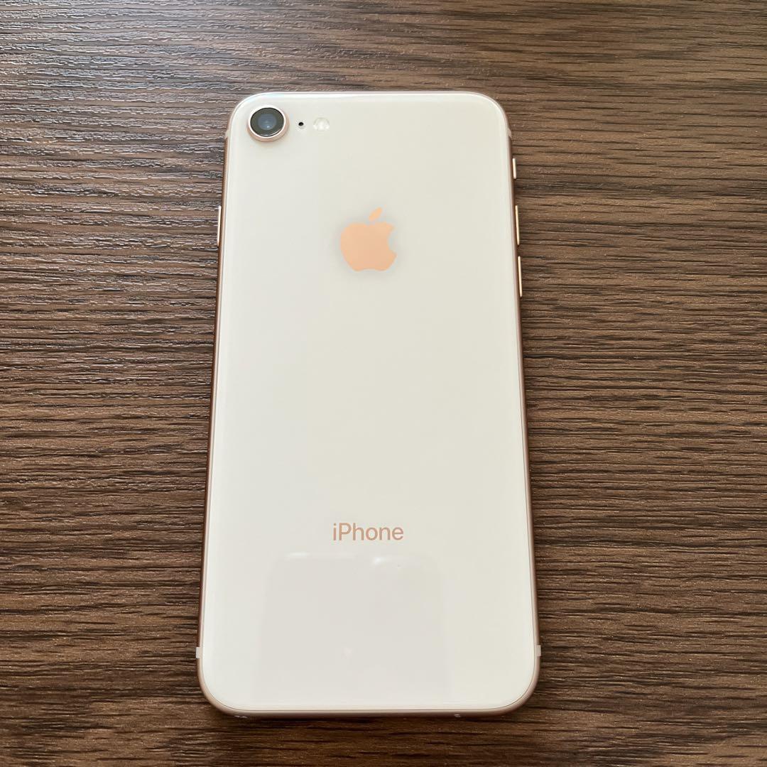 iPhone 8 ゴールド 64GB SIMロック解除済