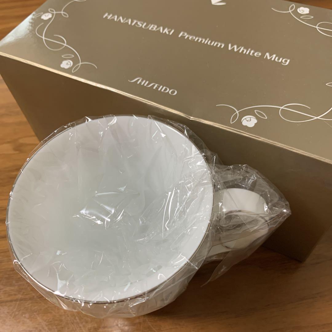 HANATSUBAKI Premium White Mug マグカップ2個