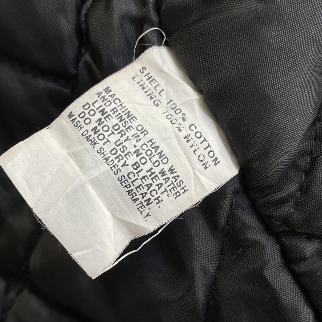 USA 90's duck jacket corduroy black 3xl