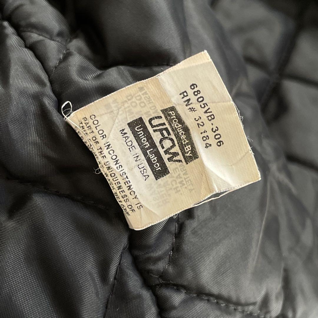 USA 90's duck jacket corduroy black 3xl