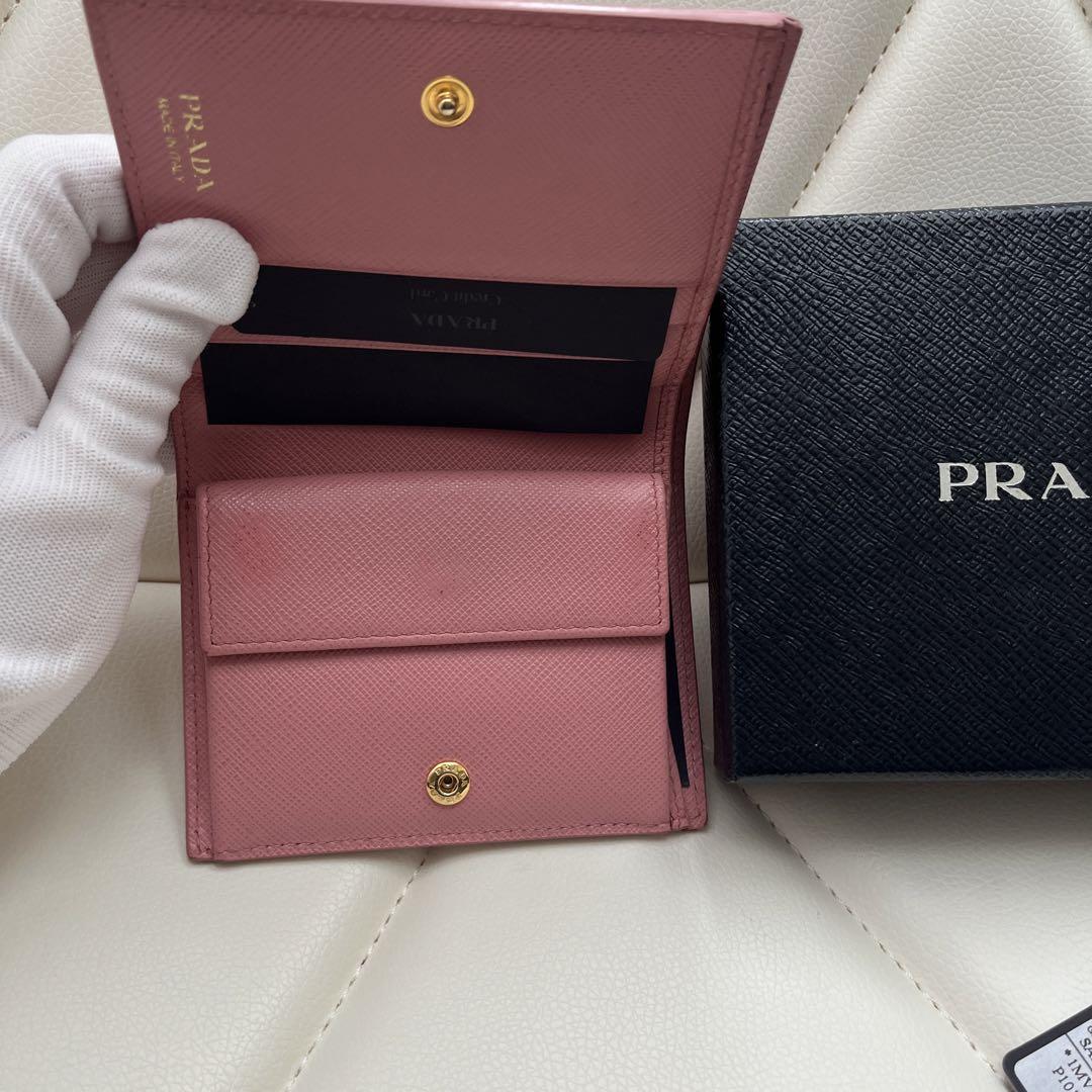 限定セール✨正規品♡プラダ PRADA レディース  サフィアーノ ミニ財布