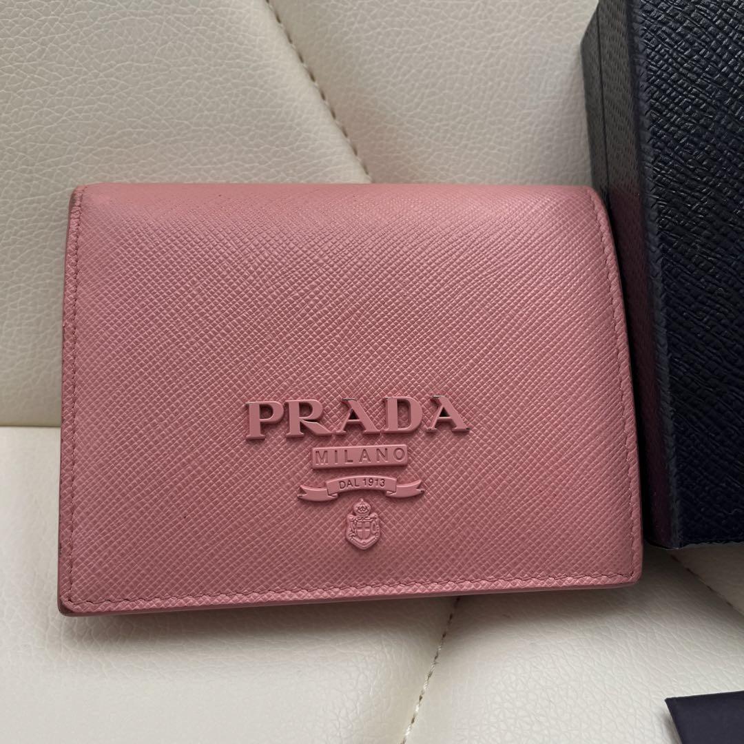 限定セール✨正規品♡プラダ PRADA レディース  サフィアーノ ミニ財布