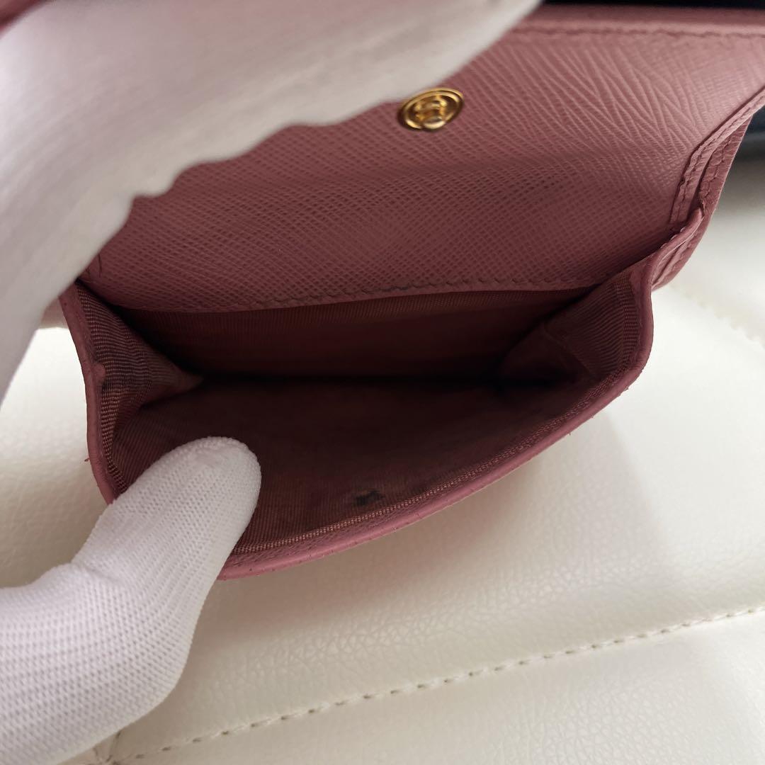 限定セール✨正規品♡プラダ PRADA レディース  サフィアーノ ミニ財布