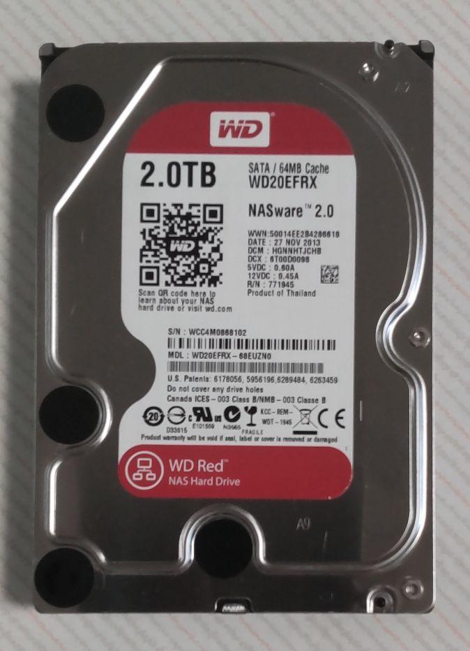 DIGA 2TB増量修理交換用HDD DMR-BRT, BWT, BZT各品番用
