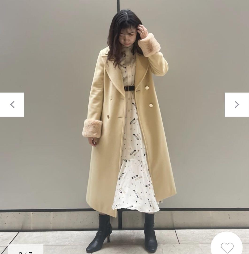 【試着のみ♡定価9万円】GRACE CONTINENTAL ロングコート　春