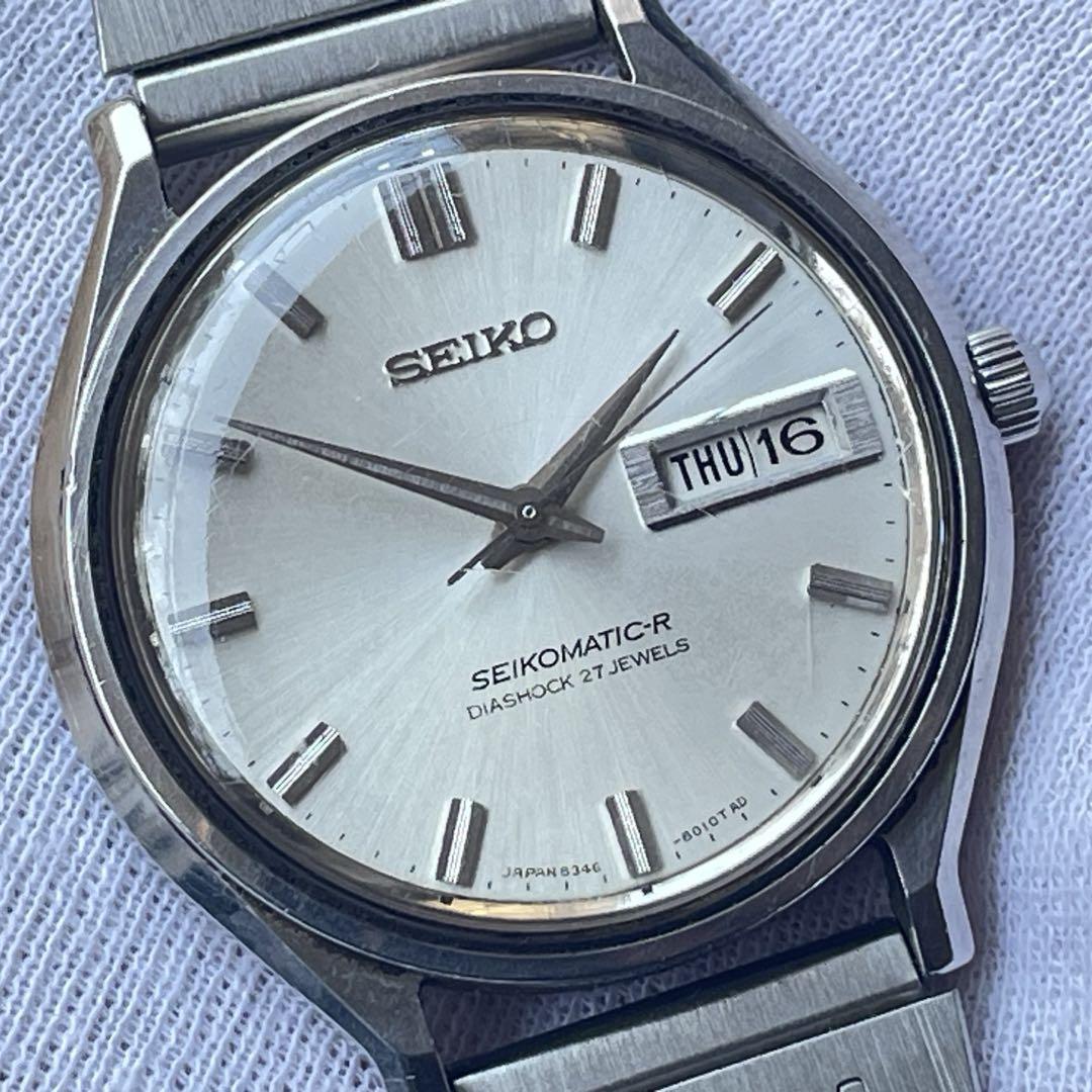 時計 SEIKOMATIC-R DIASHOCK 27 JEWELS 8346