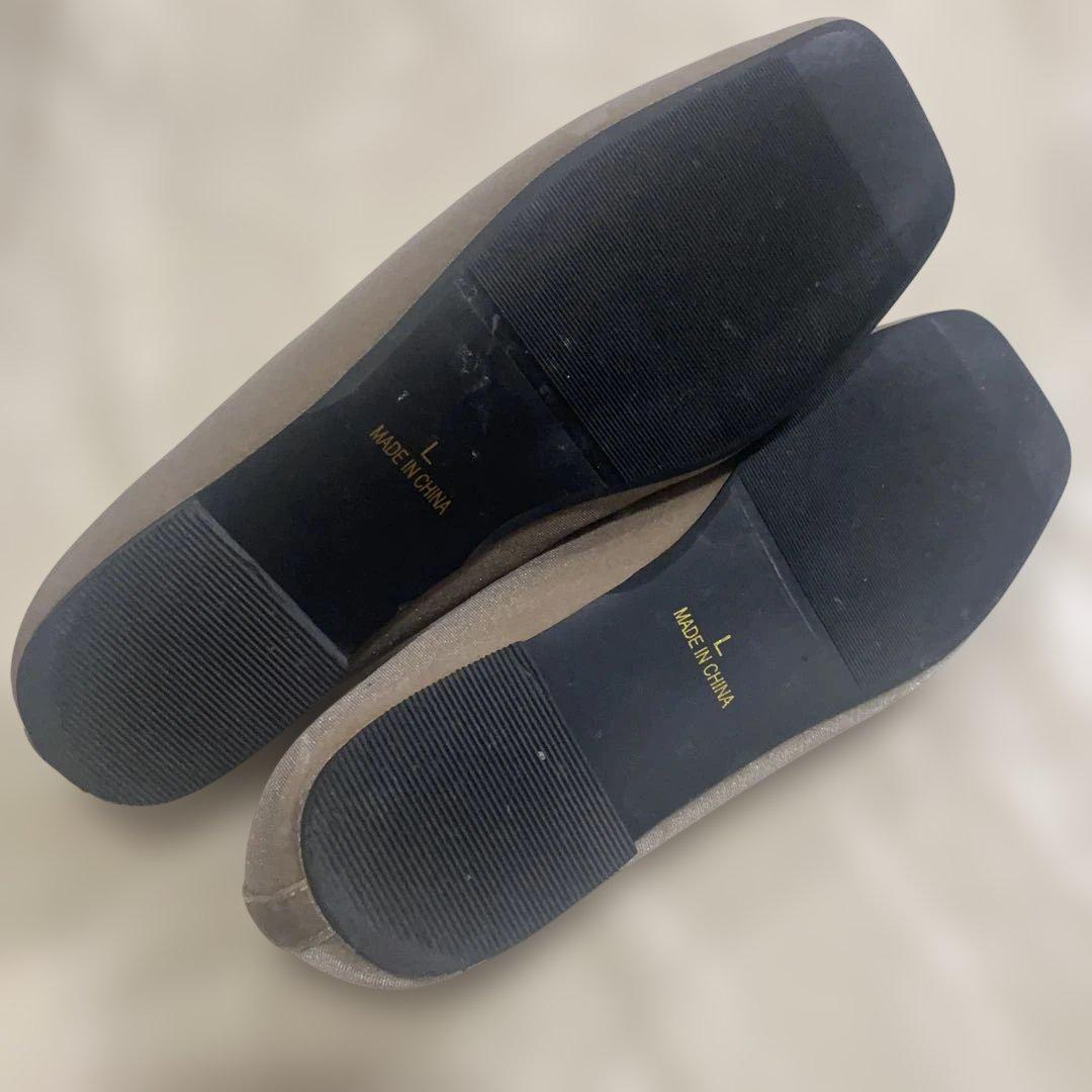 値下げ！メルカリ市まで！バレエシューズ！！ Z X shoes フラットシューズ ホワイト 24.0-24.5 - メルカリ