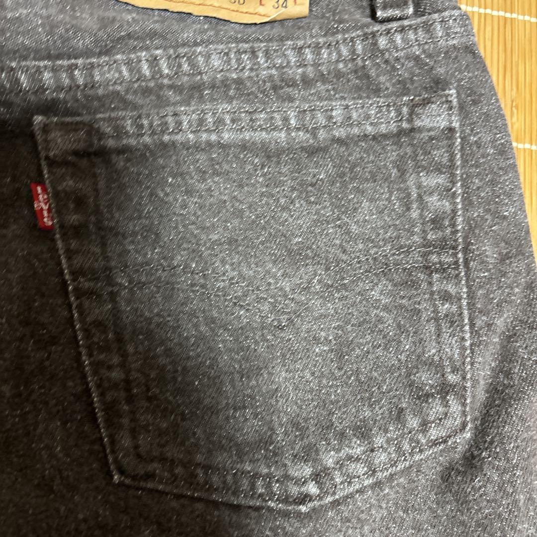リーバイス501 先染ブラウンW30 90'sUSA製
