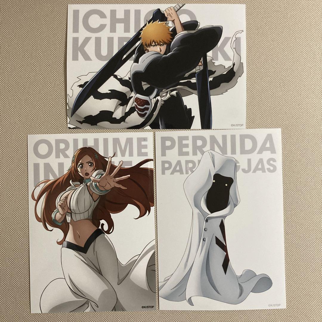 BLEACH 千年血戦篇 ランダムブロマイド 一護 織姫 ペルニダ