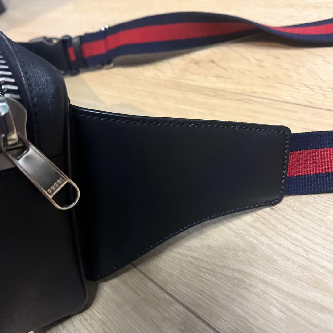 Gucci GGパターン ボディバッグ ブラック バッグ