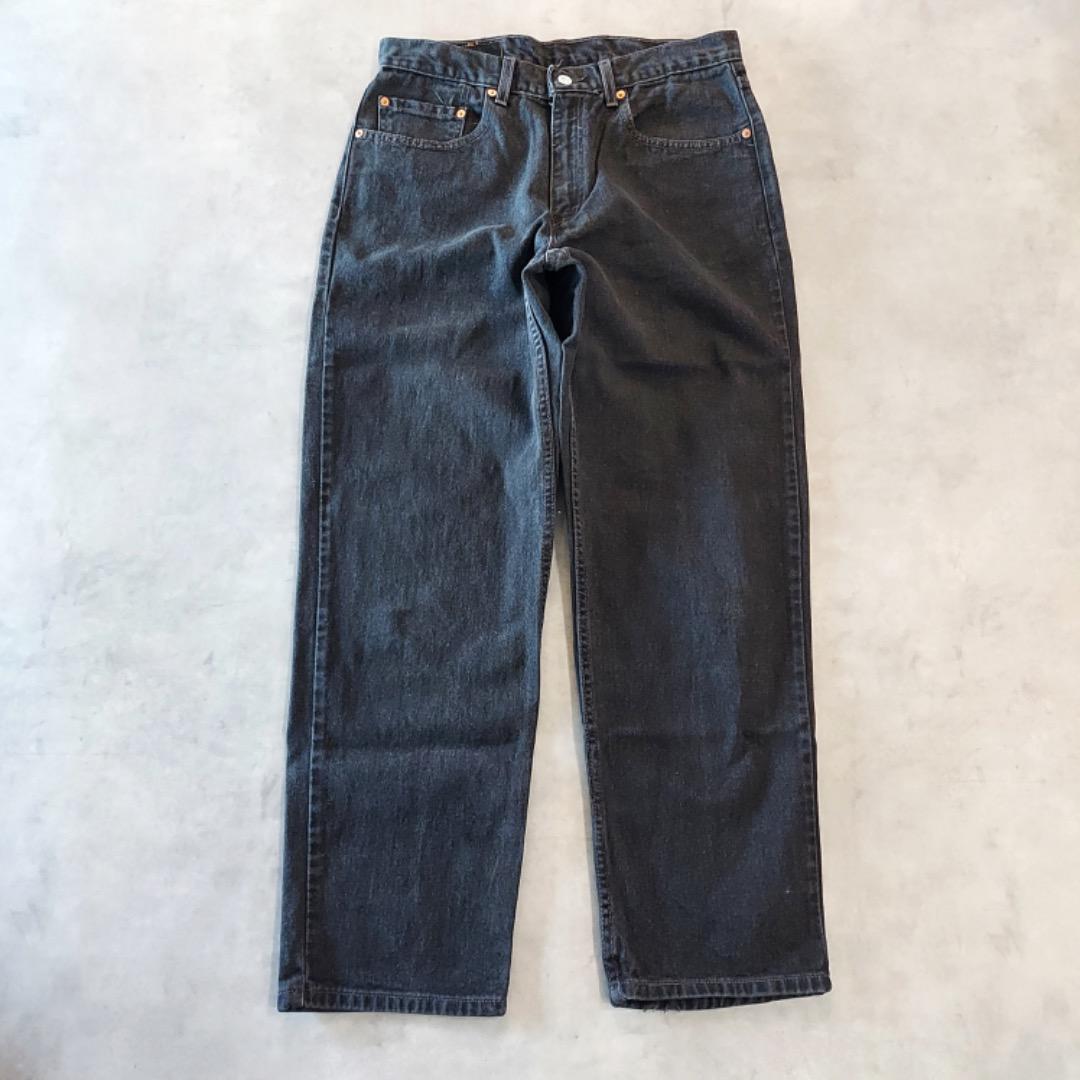 リーバイス550 W34 ブラックデニムパンツ 黒 ボトム 00s 14281