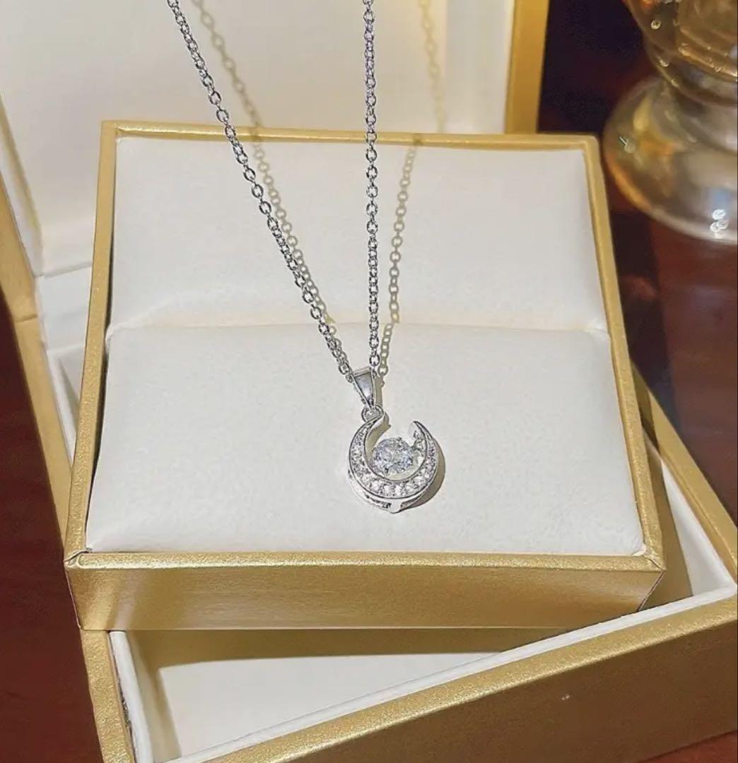 155Nb【綺麗】ネックレス CZ　ムーンストーン ペンダント シルバー 楽天市場】close to me シルバー ネックレス レディース