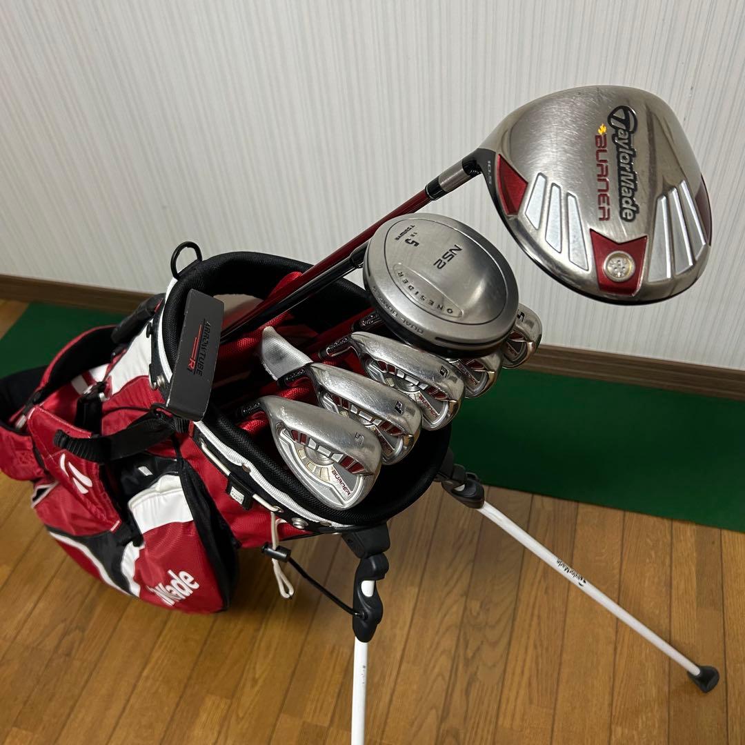 左利き レフティ テーラーメイド バーナー メンズ ゴルフクラブ セット 左利き レフティ テーラーメイド バーナー メンズ ゴルフクラブ セット