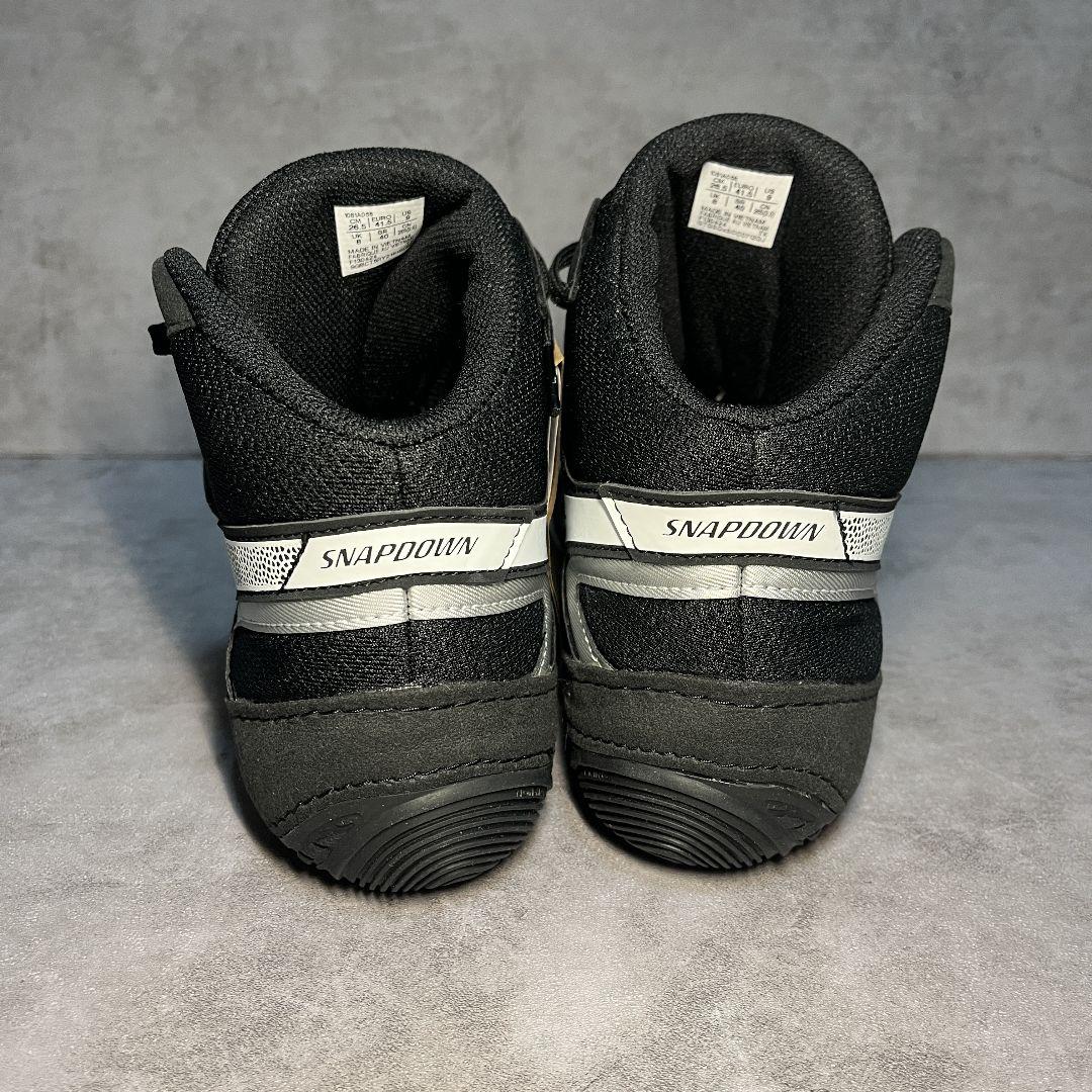 美品【アシックス】（26.5）レスリングシューズ SNAPDOWN4 ブラック