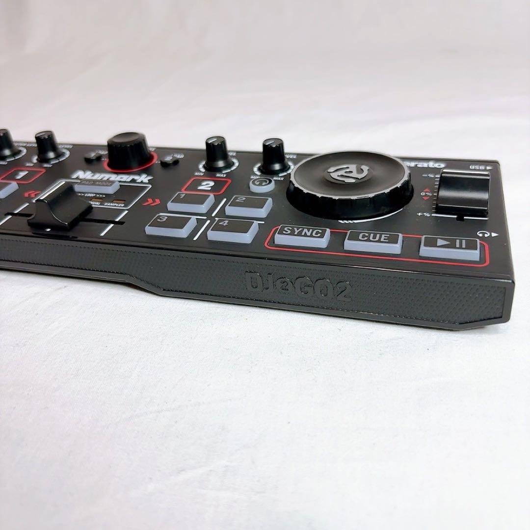 【極美品】Numark DJ2GO2 ポータブルDJコントローラー Serato