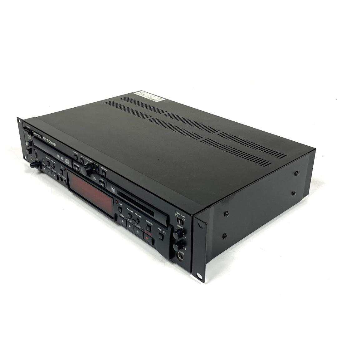 MD-CD1MKIII | CDプレーヤー／MDレコーダー | TASCAM (日本)