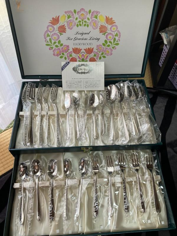 LUCKY WOOD☆カトラリーセット☆25本セット☆新品☆18-10 - メルカリ