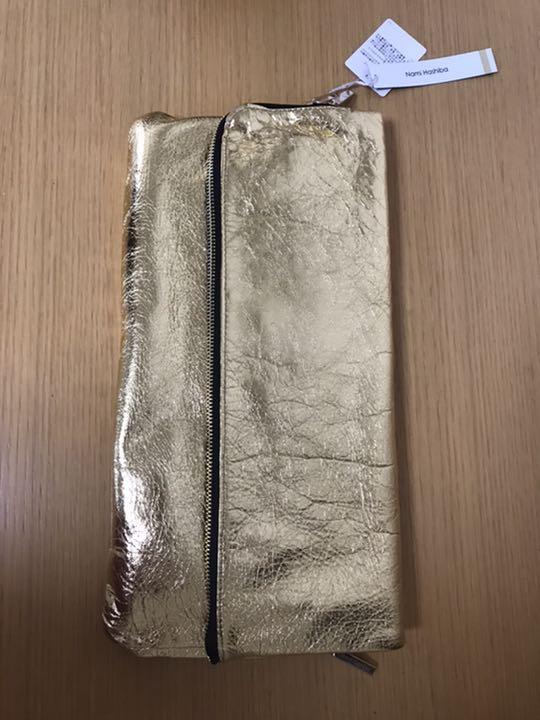 新品新作 namihashiba クラッチバッグ ゴールドバッグ IMfZC-m21715697894 ナミハシバ 新品日本製