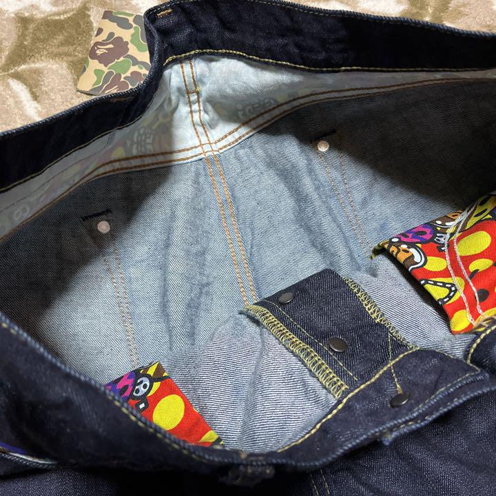 APE BAPE KAWS BABY MILO DENIM パンツ デニム