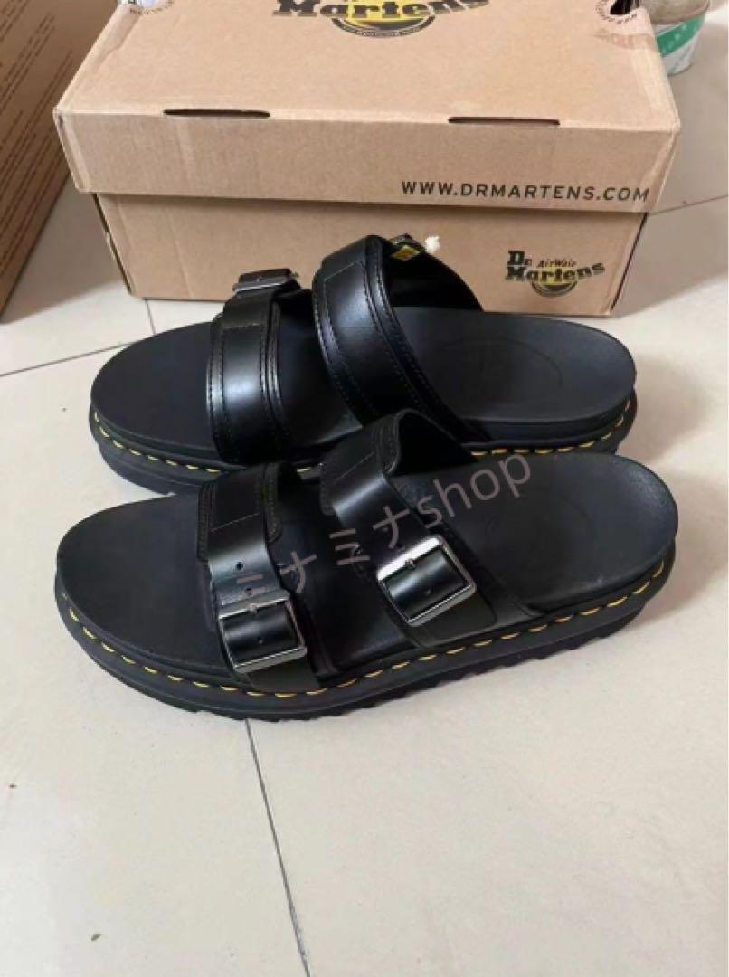 新品 未使用 Dr.Martens 厚底サンダル ブラック 男女兼用