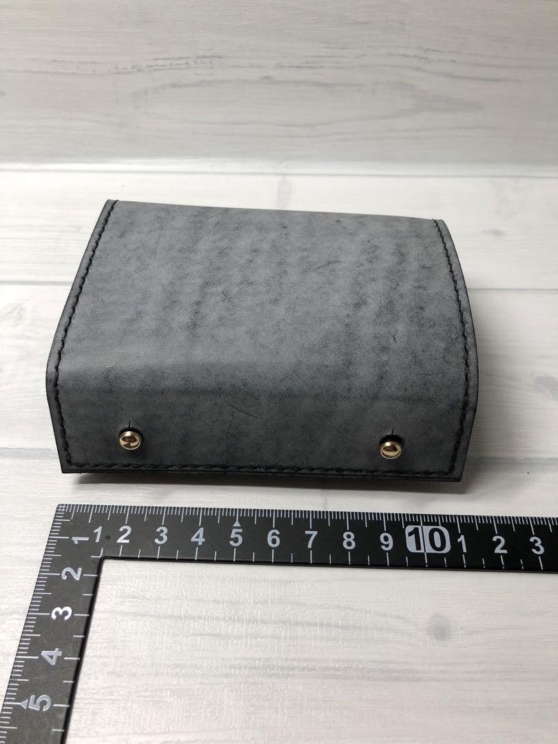 エムピウ ミッレフォッリエ風　革財布　ハンドメイド　手縫い