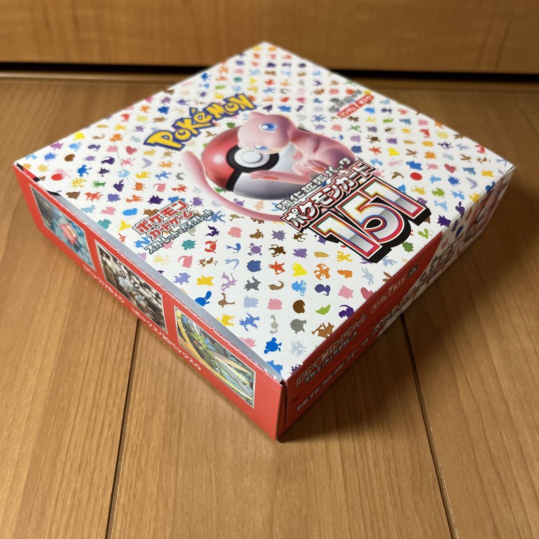 カードゲーム 強化拡張パック ポケモンカード151 シュリンクなし １BOX