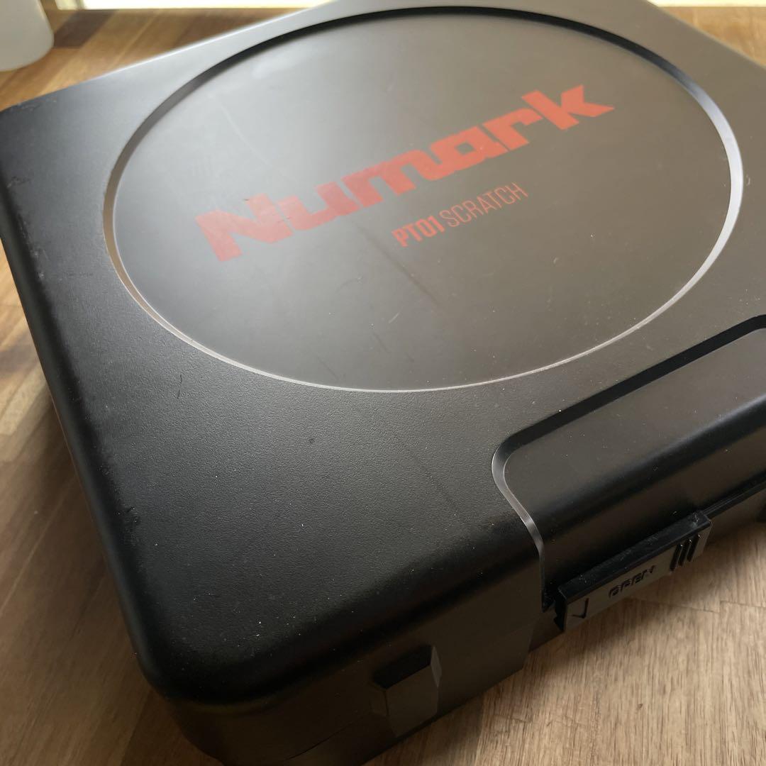 ジャンク　Numark PT01 SCRATCH ポータブルターンテーブル　本体