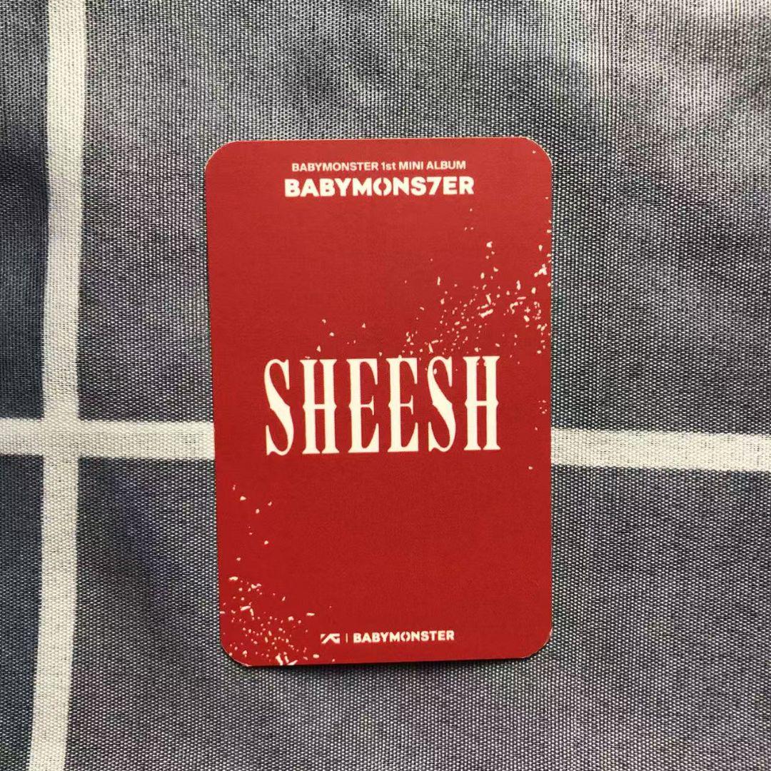 ベビモン BABYMONSTER アヒョン SHEESH 3.0 サノク トレカ