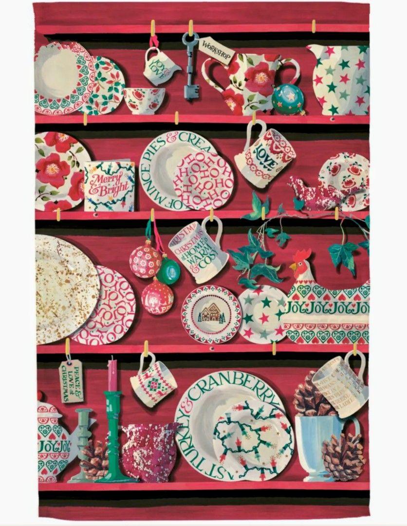 Emma Bridgewater ティータオル クリスマスドレッサー