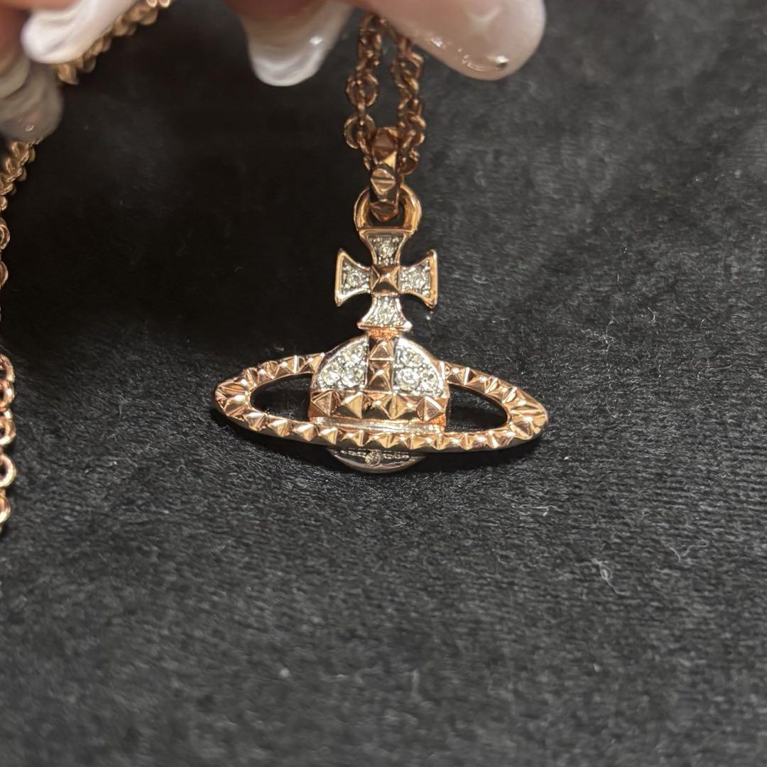 【Vivienne Westwood】MAYFAIR BAS RELIEF ネックレス MAYFAIR BAS RELIEF ネックレス(シルバー)（レディース