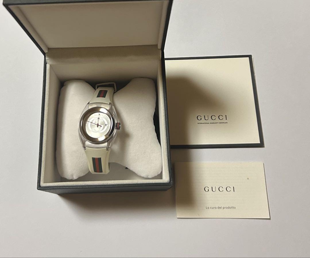 稼働品　GUCCI グッチ SYNC シンク　137.3 レディース　腕時計