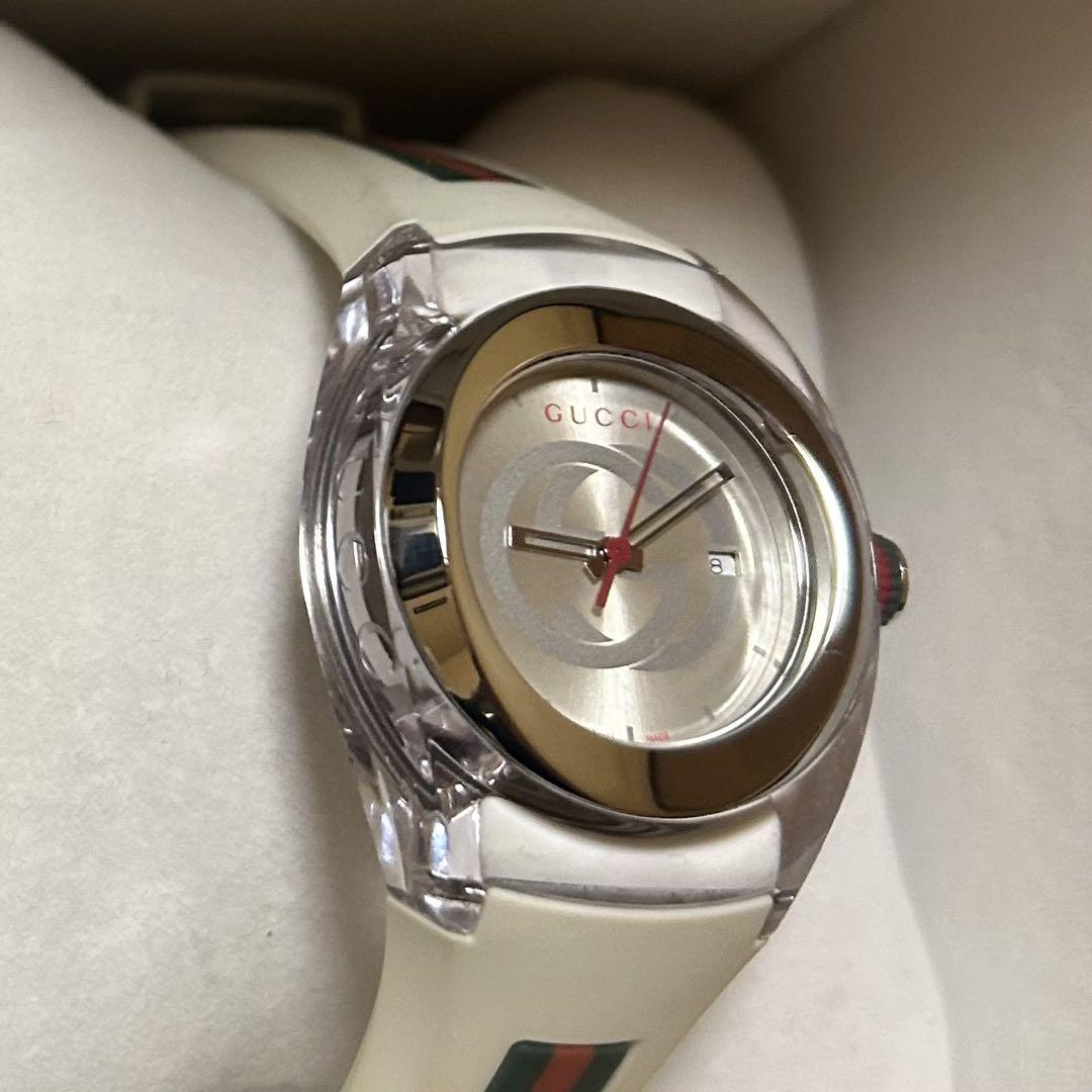 稼働品　GUCCI グッチ SYNC シンク　137.3 レディース　腕時計