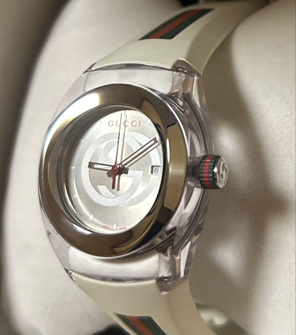 稼働品　GUCCI グッチ SYNC シンク　137.3 レディース　腕時計