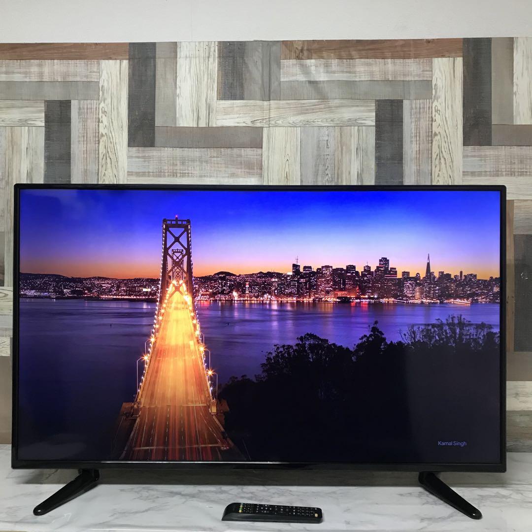 即日受渡❣️全国送料込ティーズネットワーク50型 4K液晶テレビWチューナー