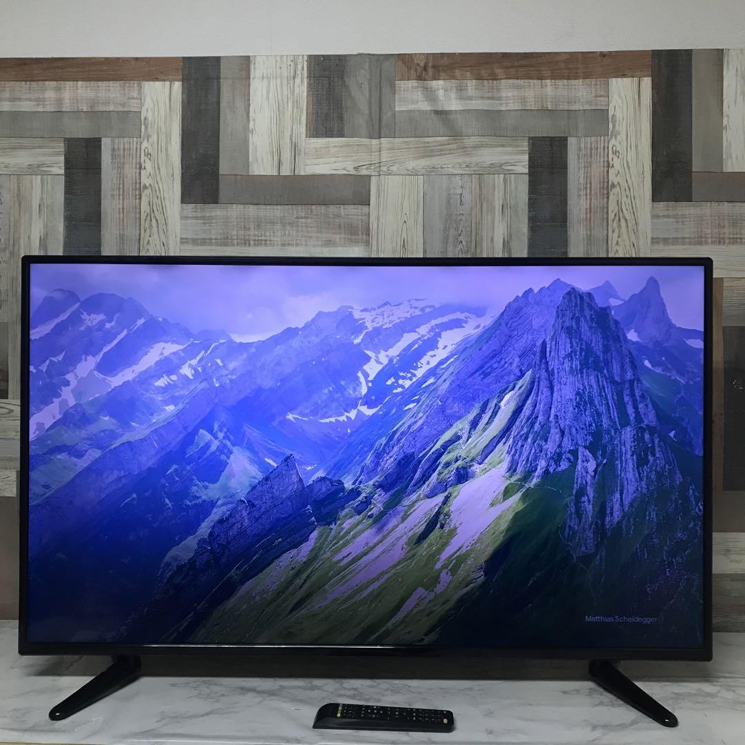 即日受渡❣️全国送料込ティーズネットワーク50型 4K液晶テレビWチューナー
