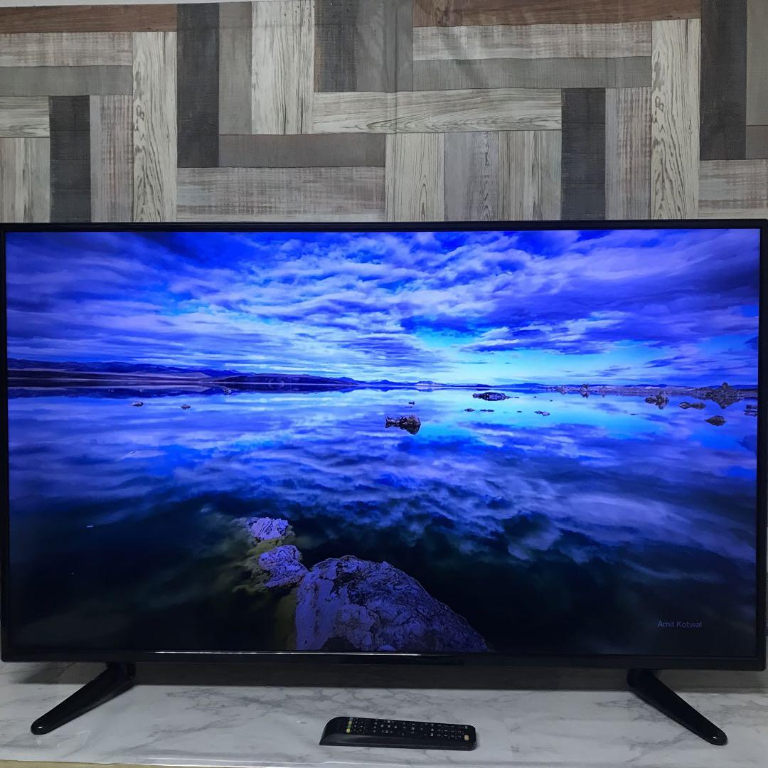 即日受渡❣️全国送料込ティーズネットワーク50型 4K液晶テレビWチューナー