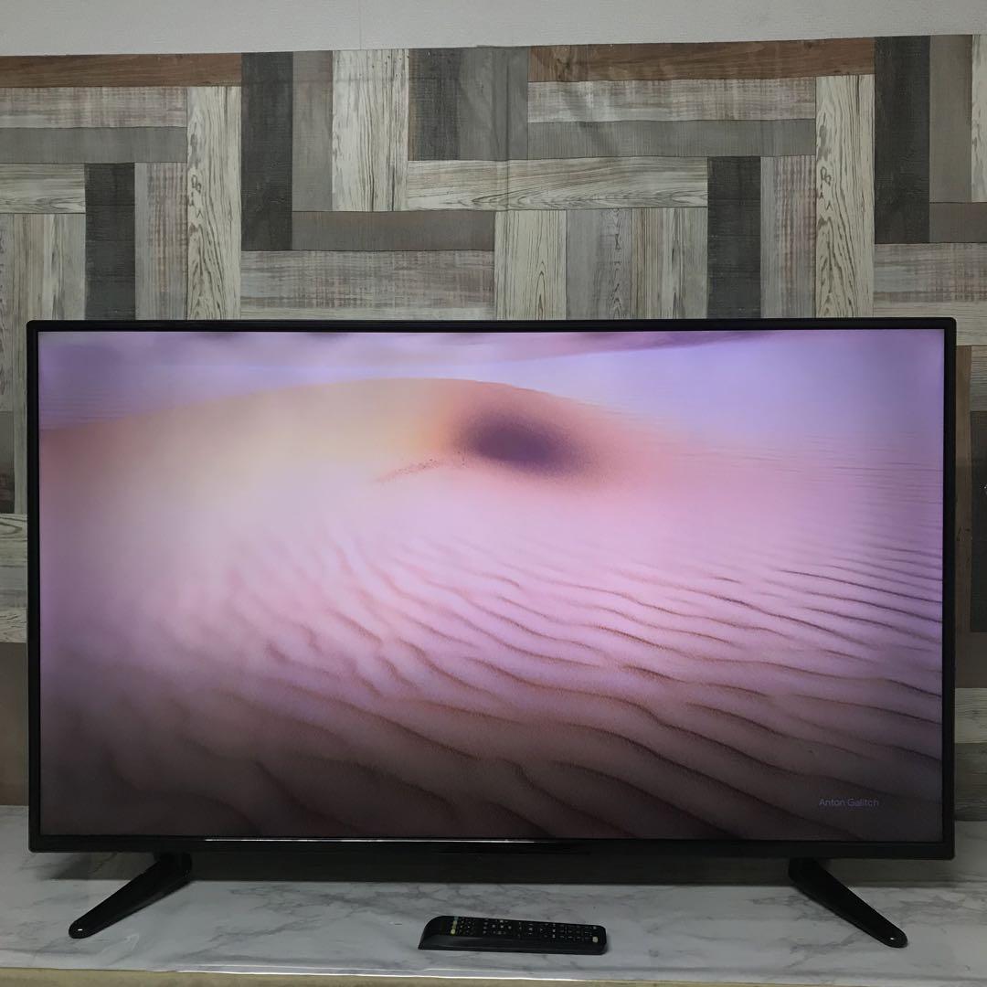 即日受渡❣️全国送料込ティーズネットワーク50型 4K液晶テレビWチューナー