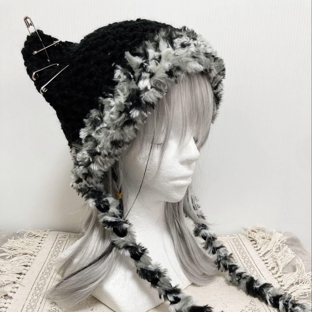 猫耳帽子ハンドメイド