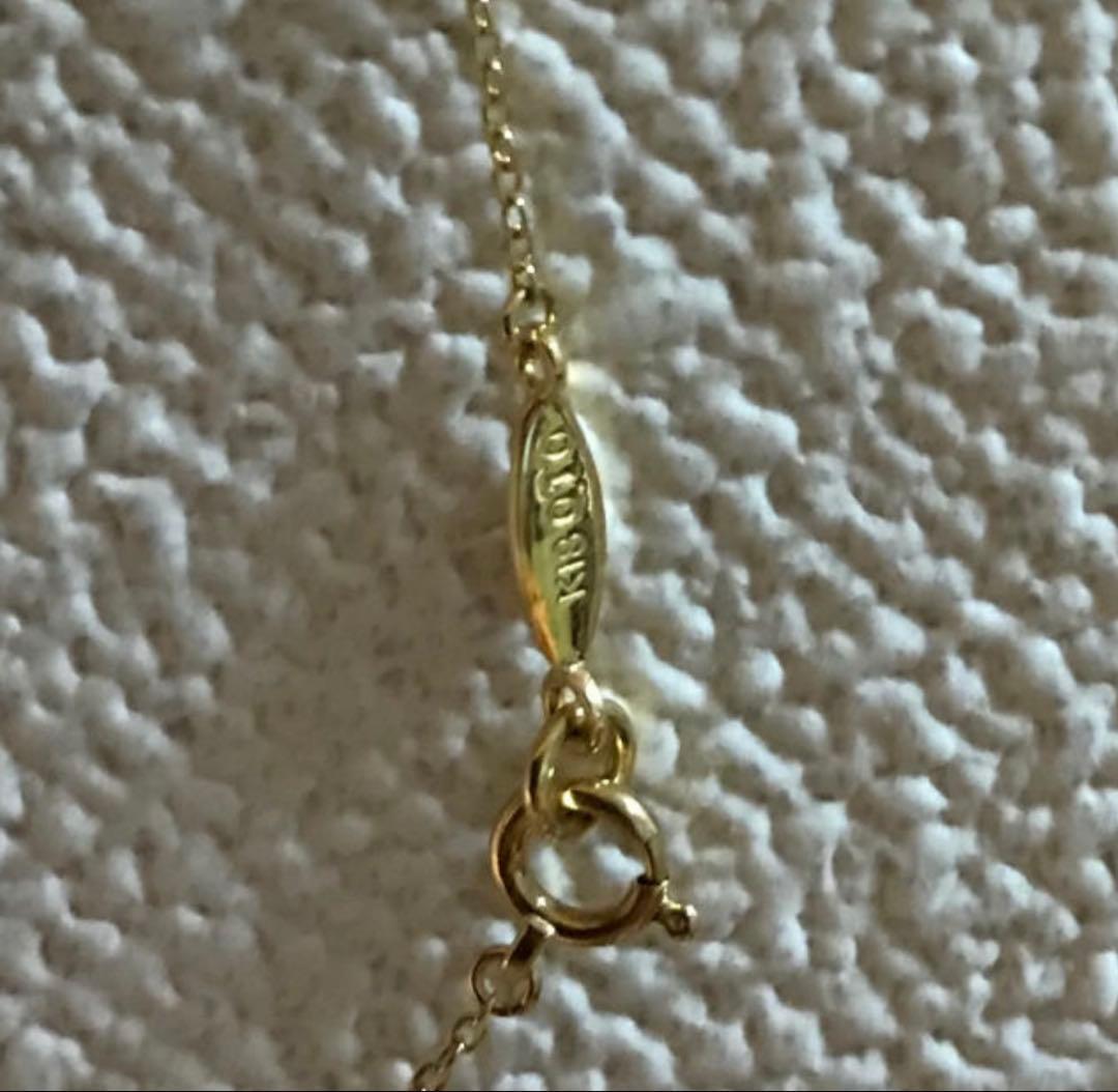 美品⭐︎アーカー ビリーブユー ネックレス ahkah k18 YG 0.10C 美品⭐︎アーカー ビリーブユー ネックレス ahkah k18 YG 0.10C