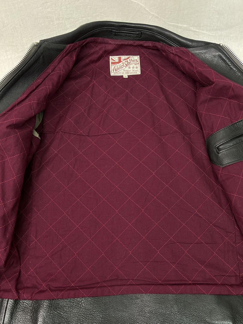 ■ADDICT CLOTHES■AD-01 キップレザー ブラック■サイズ36