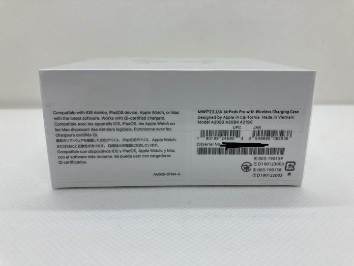 人気SALEお買い得 国内正規品 AirPods Pro MWP22J A 新品未開封 本体 d2xWq-m21733173798 高評価低価